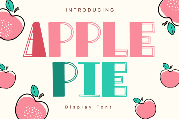 Apple Pie Font for Creative Projects and Branding