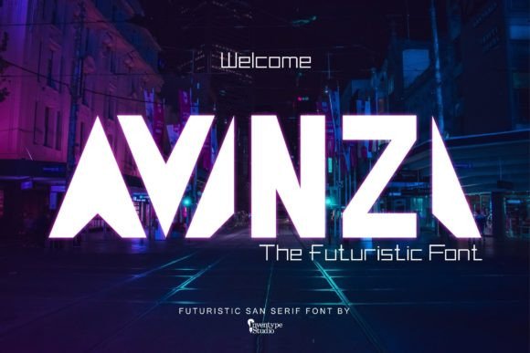 Avanza: The Futuristic Display Font for Bold Projects
