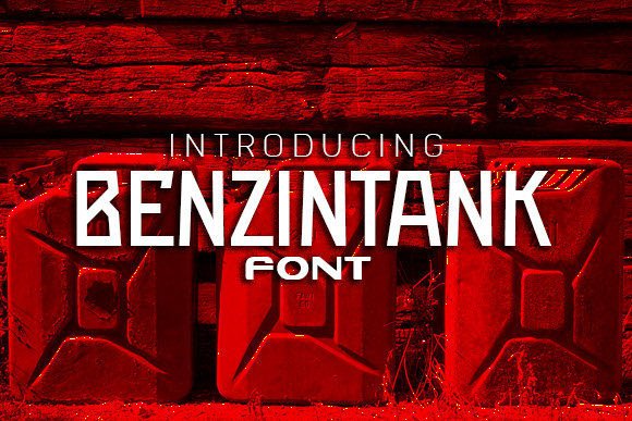 Benzintank Font for Bold Branding and Eye-Catching Designs