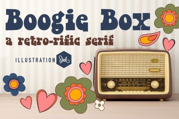 Boogie Box: A Playful Display Font for Creative Makers