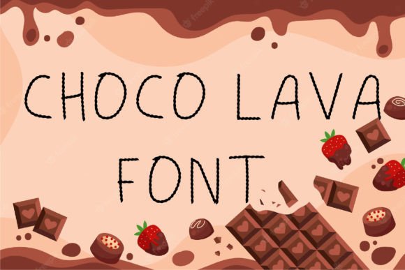 Choco Lava: A Whimsical Display Font for Playful Designs