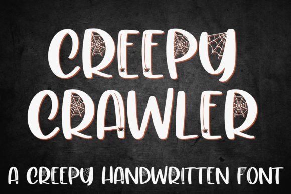 Creepy Crawler Halloween Font for Eye-Catching Designs