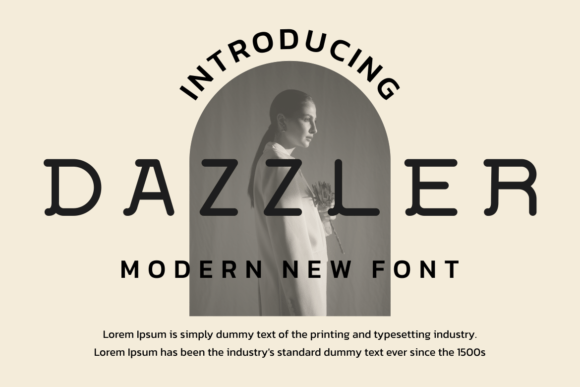 Dazzler: The Modern Display Font for Bold Business Branding
