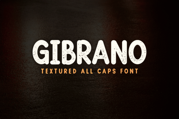 Gibrano: A Bold Display Font for Creative Branding