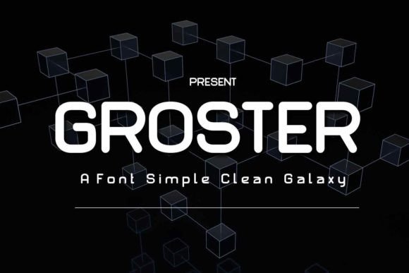 Groster: The Modern Display Font for Your Brand Identity