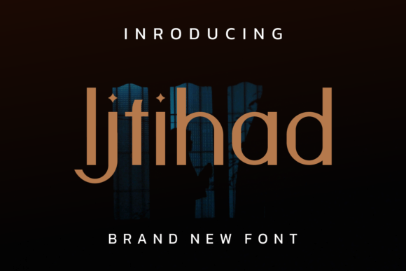 Ijtihad Display Font for Handmade Creations