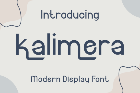 Kalimera Font for Eye-Catching Branding and Design