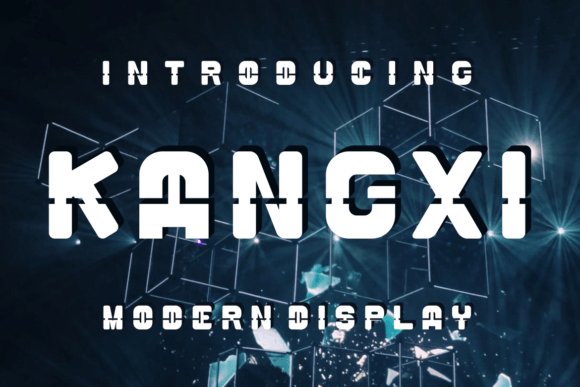 Kangxi: A Futuristic Font for Modern Editorial Design