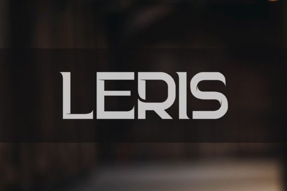 Leris: The Friendly Display Typeface for Modern Editorial Design