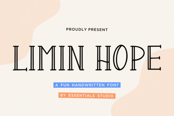 Limin Hope: A Fun Duo Handwritten Display Font for Editorial Projects