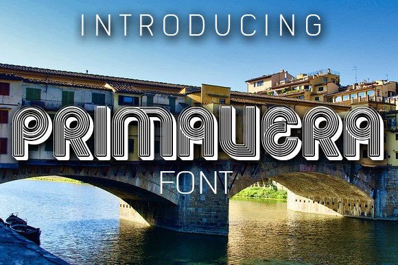 Primavera: A Retro Typeface That Elevates Handmade Creations