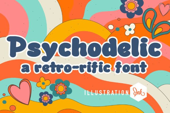 Psychodelic Font Adds Groovy Flair to Editorial Design