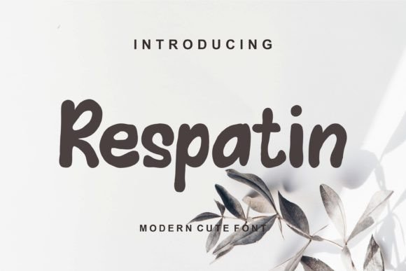 Respatin: The Perfect Display Font for Handmade Branding
