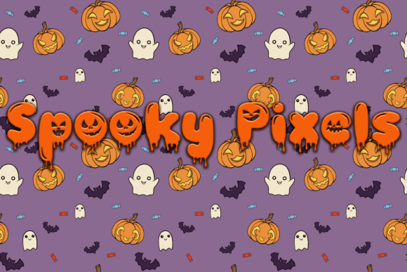 Spooky Pixels: The Premium Display Font for Seasonal Campaigns