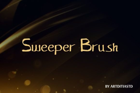 Sweeper Brush: The Modern Display Font for Digital Branding