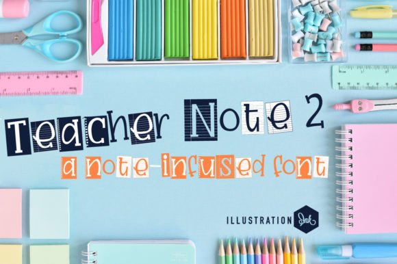 Teacher Note 2: A Handwritten Display Font for Polished Branding
