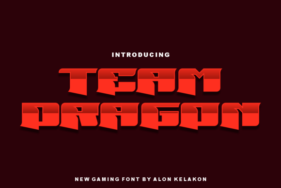 Team Dragon: The Ultimate Display Font for Modern Web Design