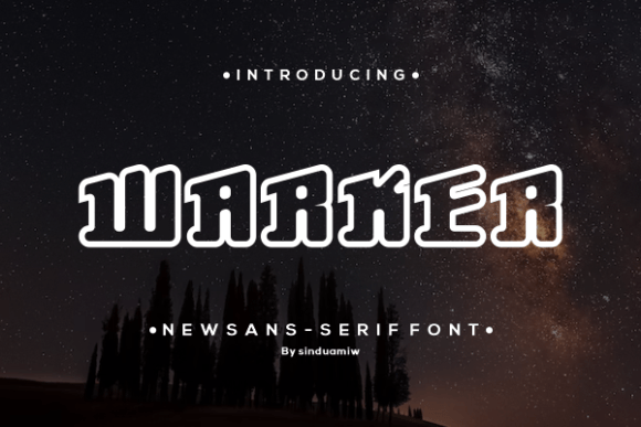 Warker: The Modern Display Font for Handmade Creators