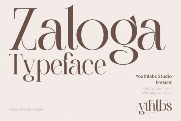Zaloga Display Font for Professional Branding